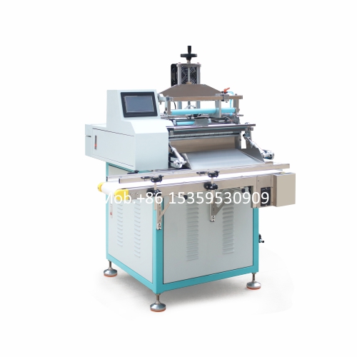 FS-SL350/600 Semi-Automatic Paper Tubes Labelling Machine